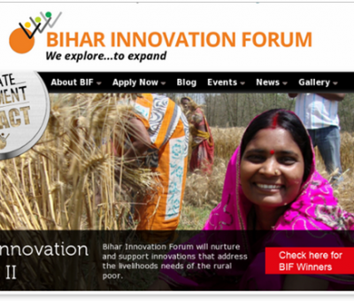 Bihar Innovation Forum – Transforming lives of rural poor in Bihar